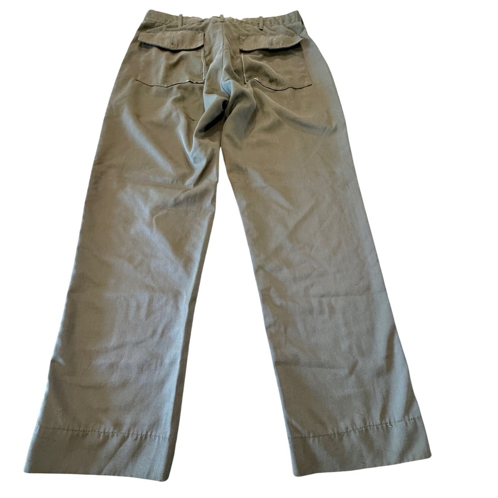 Vintage 1978 Lion Uniform Military Fire Resistant Aramid Trousers Olive Drab 36 - Picture 4 of 11